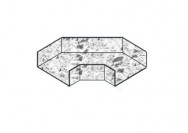 Curva Horizontal 90°