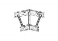 Curva Horizontal 45°