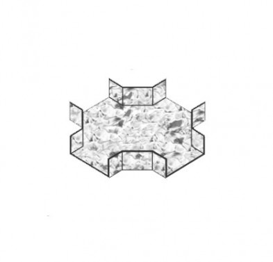 Cruzeta Horizontal 90°